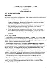La valutazione delle politiche pubbliche, Moro