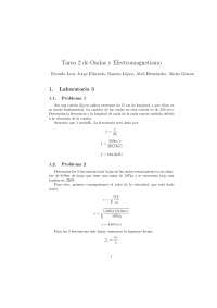Ondas y Electromagnetismo