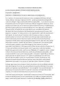 La televisione. Modelli Teorici e percorsi d'analisi