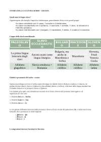 storia della cultura serbo-croata