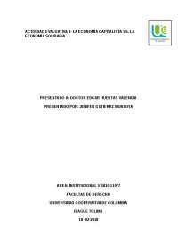 Derecho cooperativo desarrollo de taller