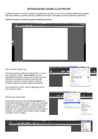 Introduzione Adobe Illustrator (Barra degli strumenti, delle opzioni, menù a tendina, palette)
