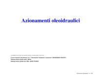 Corso di oleodinamica