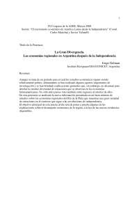 La gran divergencia - Jorge Gelman