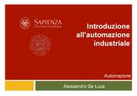 Introduzione all'automazione industriale
