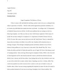 Definition Essay GCU
