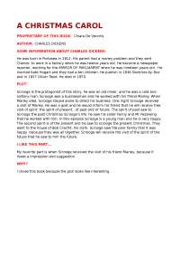 Christmas carol libro in inglese