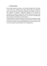 Ejemplo de Plan Estratégico de Marketing
