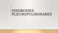 Síndromes Pleuropulmonares: Descripción y Diagnóstico