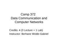 Data Comm: Analog & Digital Signals, Impairments, Encoding - Benefits & Components