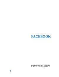 Facebook Distributon System - Docsity
