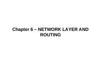 Network Layer in Computer Networks: Addressing, Routing, and Service Models