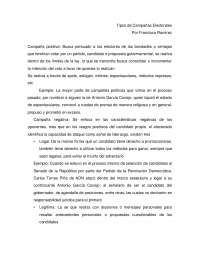 Tipos de campañas electorales