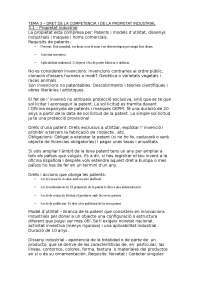 Propiedades Intelectuales y Derechos de Competencia: Patentes, Marcas y Derecho de Autor