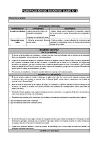 SESIÓN DE COMUNICACIÓN 3RO. SECUNDARIA