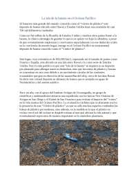 La isla de la basura en el Océano Pacífico - Docsity
