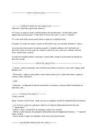 A prenda alguns comandos de linux Linux