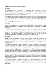 domande aperte di analisi di bilancio