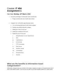 Computer security assignment - Docsity