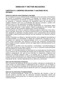 Apuntes de Factor Religioso