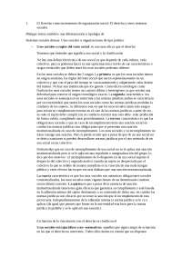 El Derecho como instrumento de organización social