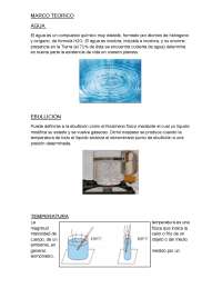 QUIMICA MARCO TEORICO DE LABORATORIO