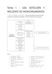 Esquema: Técnicas avanzadas de análisis fisicoquímicos y microbiológicos de alimentos