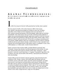 Akamai Technologies Case Study