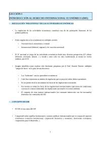Apuntes Derecho Internacional Economico (UB)