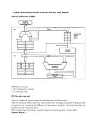 8086 Microprocessor Architecture: BIU and EU