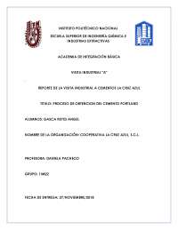 Reporte Cruz azul Hidalgo