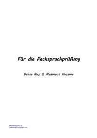 skripta za fachsprachprufung