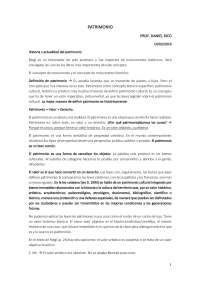 Patrimonio, con Daniel Rico