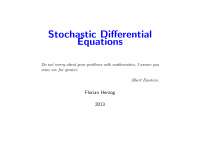 stochastic processes