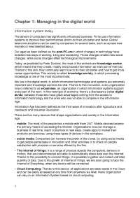 Information Systems Today: Managing in the Digital World - Docsity
