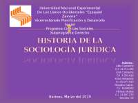 Historia y evolución de la sociología jurídica