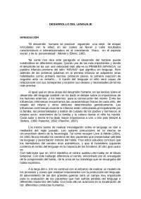 Desarrollo del Lenguaje: Desde la Infancia hasta la Adultez