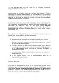 Tutela Presentada Por Un Agente Oficioso