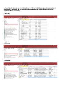 Consultas sobre base de datos de Cine