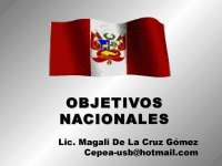 Objetivos Nacionales del Desarrollo: Perú y Chile