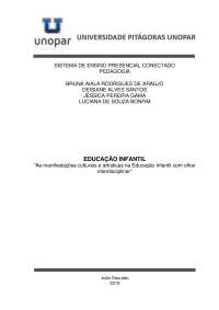 Portfólio Pedagogia