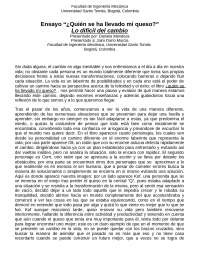 Quién se ha robado mi queso