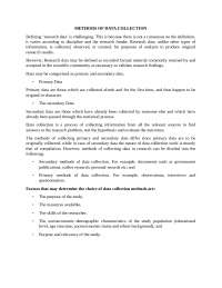 Data Collection Methodology