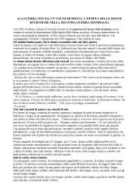 La guerra non ha un volto di donna: l'epopea delle donne sovietiche nella seconda guerra mondiale