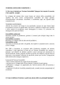 Domande e Risposte parte 1 - Docsity