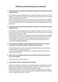 Práctica Memoria a Corto Plazo