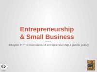 Entrepreneurship and Creativity