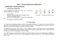 TÉCNICAS BÁSICAS DE LABORATORIO