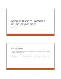 nonpilolt distance orotection pdf