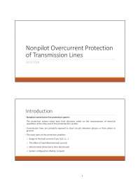 non pilot protection pdf